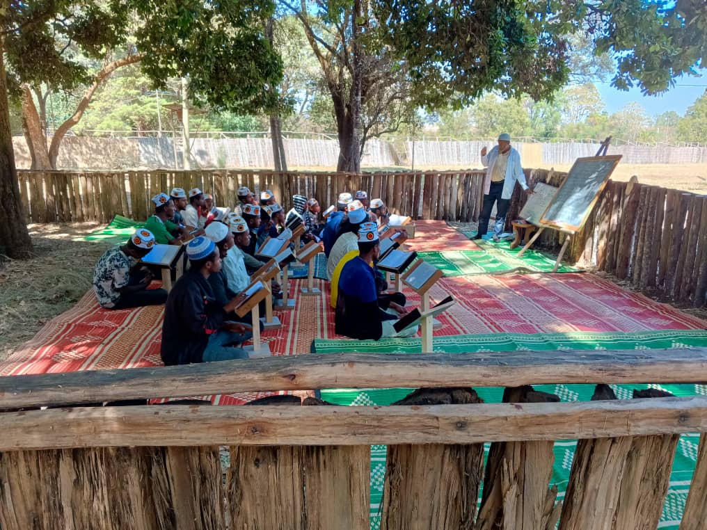 Rural community gathering for a development workshop in Ethiopia